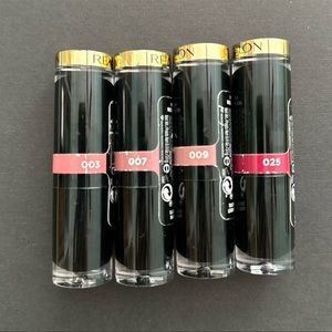 Revlon Super Lustrous Glass Shine Lipstick Set of 4